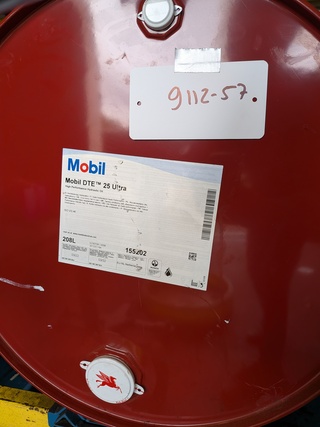 High performance hydraulische olie in vat, Mobil, DTE 25 Ultra, 2022