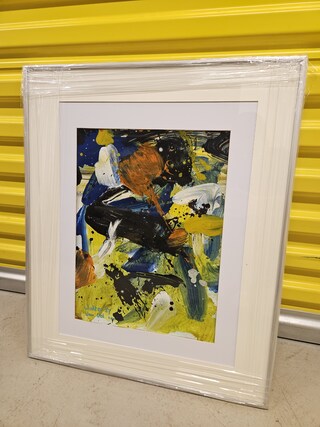 Acryl op papier, Walter Van Oel, 1987