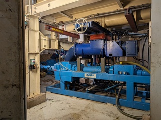 Hydraulische slibpomp incl vulschroef + aantal onderdelen, Abel, SHF 2