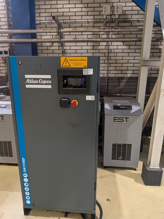 Compressor met conditionerinsunit, Atlas Copco Airpower | FST, GA11VSD