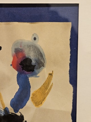 Inkt op papier schilderij, Ernst Vijlbrief