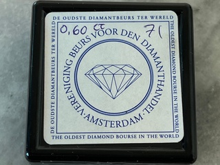 Diamant – 0.60 carat natuurlijke geslepen diamant