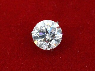 Diamant – 0.43 carat natuurlijke Starcut Briljant geslepen diamant (ge