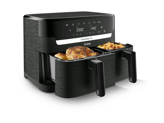 Tefal EY901N10 Dual Easy Fry Heteluchtfriteuse Zwart