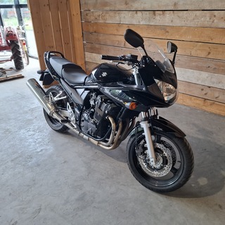 Motorfiets, Suzuki, GSF 650 SA Bandit, Zwart, 2005