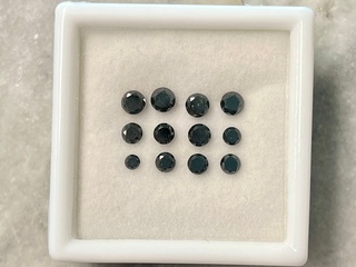 Diamant – 2.04 carat natuurlijke zwarte diamant (gecertificeerd)