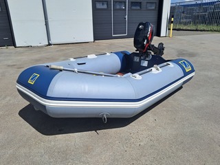 Rubberboot, met Mercury 4pk, Zodiac, C250