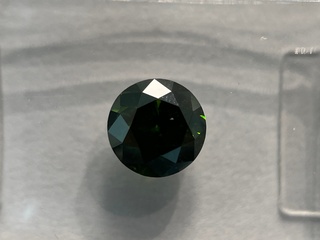 Diamant – 1.03 carat groene diamant (gecertificeerd)