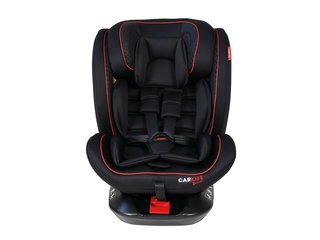 Carkids ISize Autostoeltje Darcy 360 Isofix Zwart/Rood