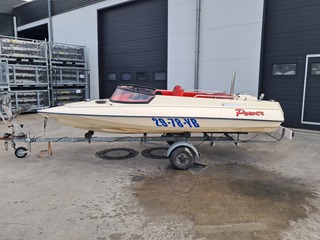 Speedboot, met boottrailer, Sims, Super V
