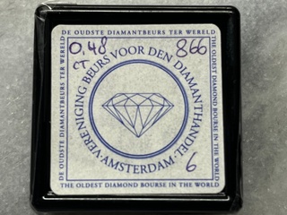 Diamant – 0.48 carat natuurlijke diamant