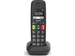 Gigaset E290E HX  zwart losse Handset tbv uitbreiding