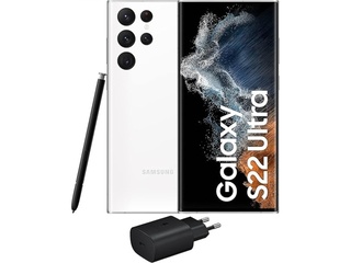 Samsung Galaxy S22 Ultra 5G Smartphone Phantom White