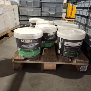 7x SEMIN paint Voorstrijk, SEMIN, Wit