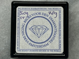 Diamant – 5.09 carat natuurlijke diamant