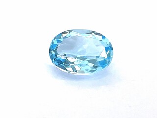 Topaas – circa 2.50 carat sky blue topaas