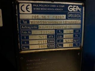 Ventilator, Pollrich, VR50S10COUR0630LG360MGG4