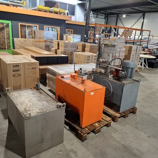 2x Hydraulische Aggregaat, O.a. Leistritz, Rexroth