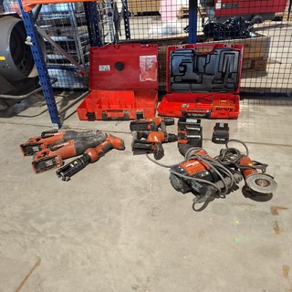 5x Accu gereedschap en 2x elektrische gereedschap, Hilti