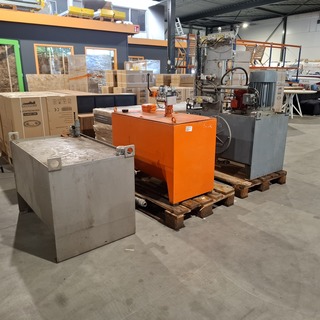 2x Hydraulische Aggregaat, O.a. Leistritz, Rexroth