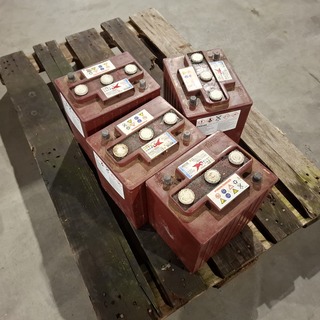 4x Accu 6V, Motive, TE35