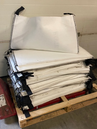 Ca. 49x Kleine big bags of filterzakken