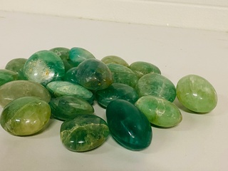 Ca. 20x Fluoriet handstenen