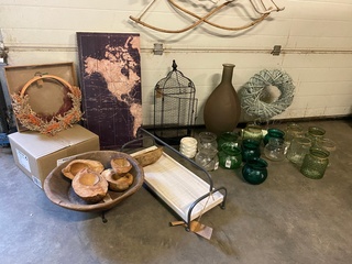 Partij diverse decoratieartikelen