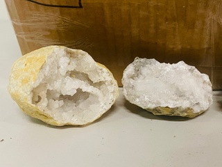 Ca. 6 kilo Bergkristal geodes