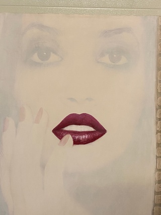 Groot modern olieverf schilderij Sabine Kleiren