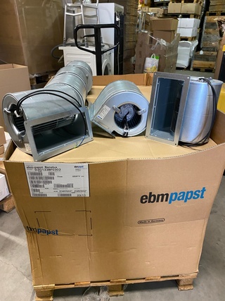 Ca. 20x Stuks slakkenhuis ventilatoren Ebm papst, D3G133-BF03-02