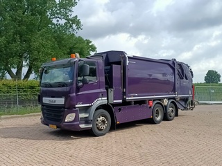 Vuilniswagen, DAF, CF 290 FAN achterlader GeesinkNorba GPM IV 18H25, 2