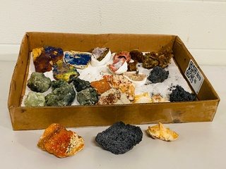 Ca. 30x Mineralen divers uit Marokko