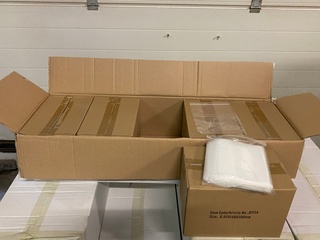 Ca. 20x Doosje a 1000 stuks gripzakjes 150x200mm