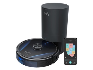 Eufy RoboVac LR30 Hybrid+ Robotstofzuiger en dweil Zwart