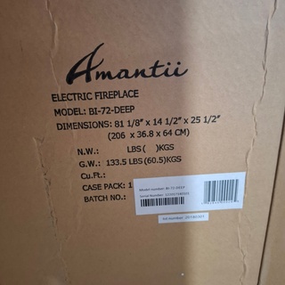 Elektrische sfeerhaard, Remii, BI-72-DEEP