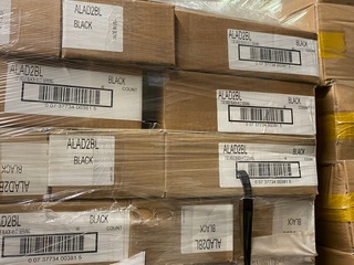 Ca. 720x Stuks luxe opscheplepel, zwart