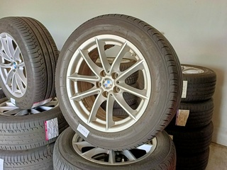 Set wielen, BMW, 225/55 R17