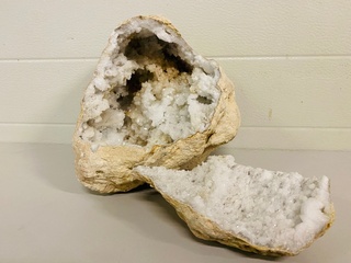 Bergkristal geode