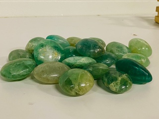 Ca. 20x Fluoriet handstenen