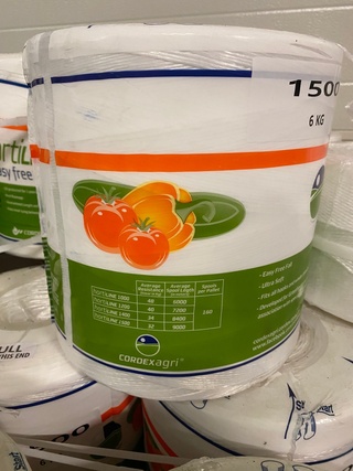 Ca. 28x Hortiline easy free fall touwrollen van 6 kg