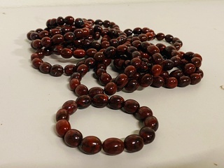 Ca. 15x Jaspis Breccie trommelarmband