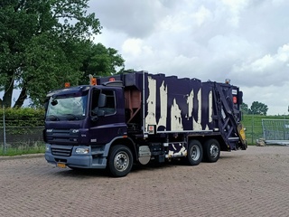 Vuilniswagen, DAF, FAN CF75.250 achterlader, 2010