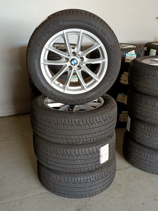 Set wielen, BMW, 225/55 R17
