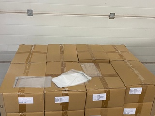 8x Doos a 5500 ldpe zakjes met plakstrip