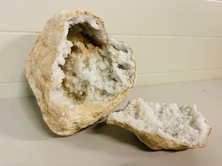 Bergkristal geode