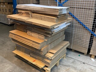 Pallet diverse afmetingen verzenddozen