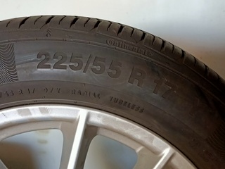 Set wielen, BMW, 225/55 R17