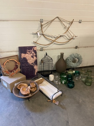Partij diverse decoratieartikelen