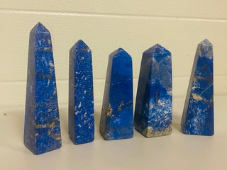 5x Lapis Lazuli obelisk